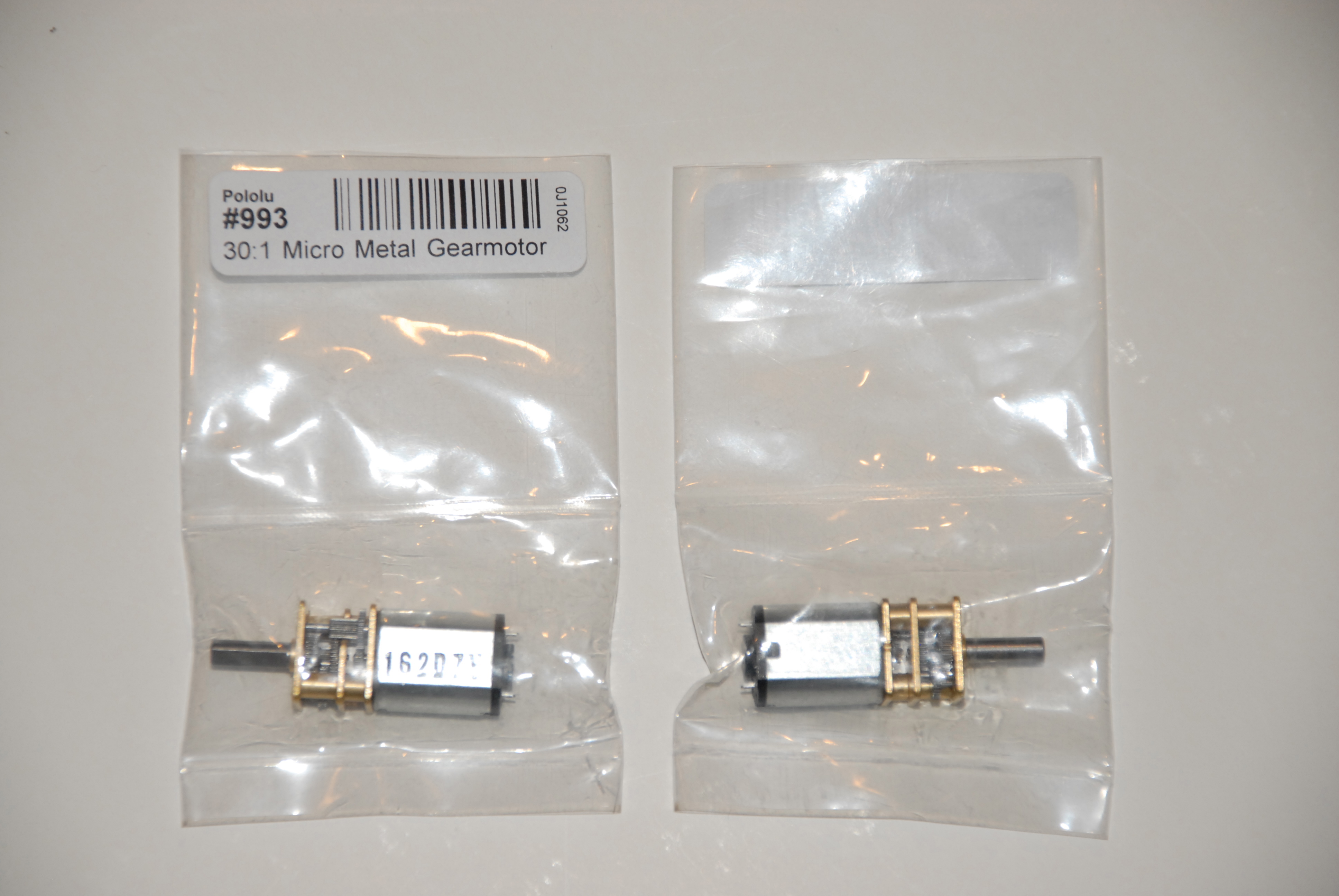 DC Gearmotor Kit 6V (4-Pack with Wheels)